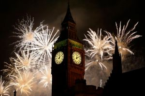 APTOPIX Britain New Year's Celebrations